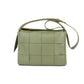 2023 new woven plaid bag commuter small square bag soft side fashionable ladies camera shoulder crossbody bag wholesale