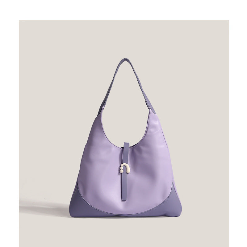 Armpit bag high-end 2023 new trendy tote bag large capacity triangle bag niche design commuter bag tote bag