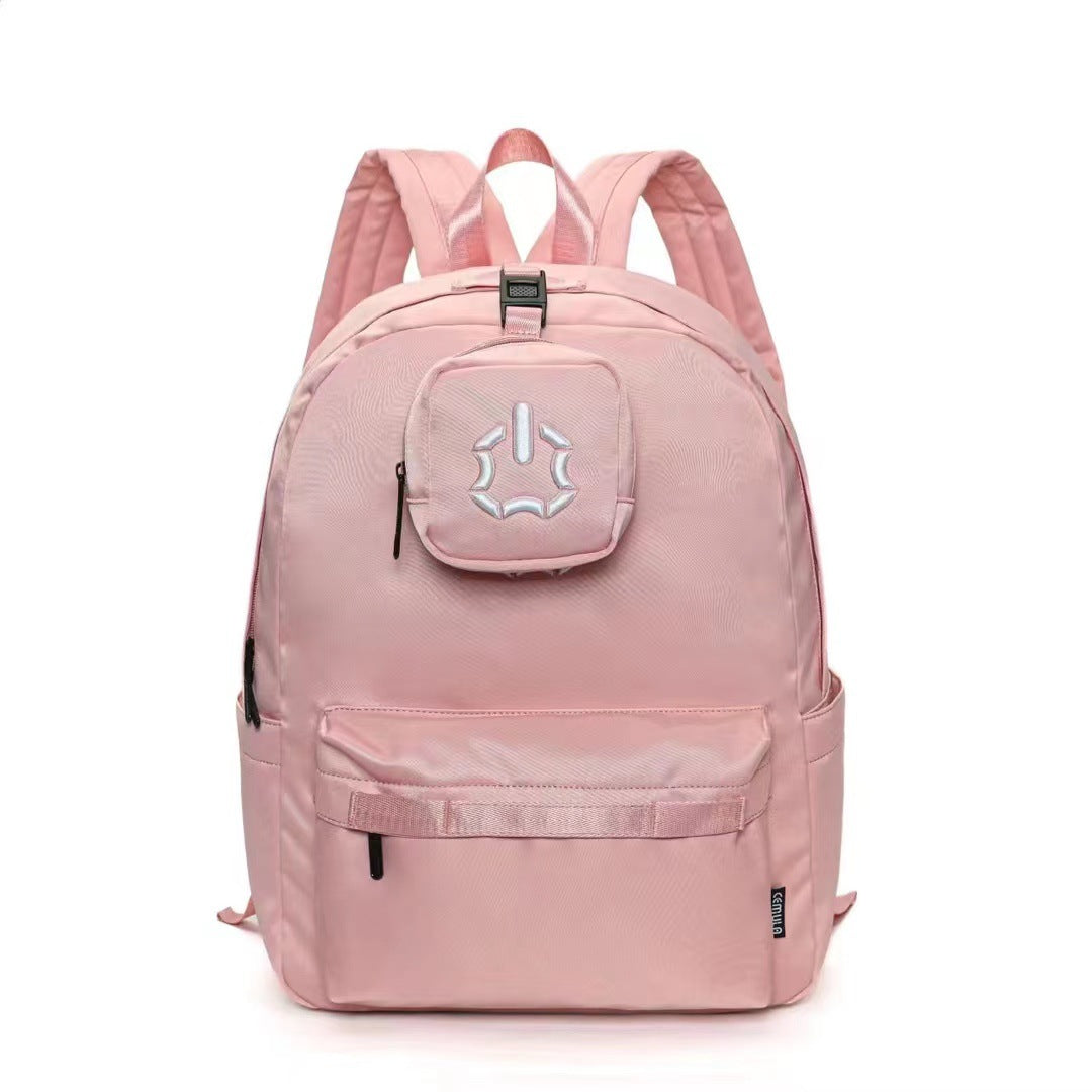 Fashion School Bag Travel Bag 2023 Summer New Fashion Commuting Student Unisex Tarpaulin Backpack Bag