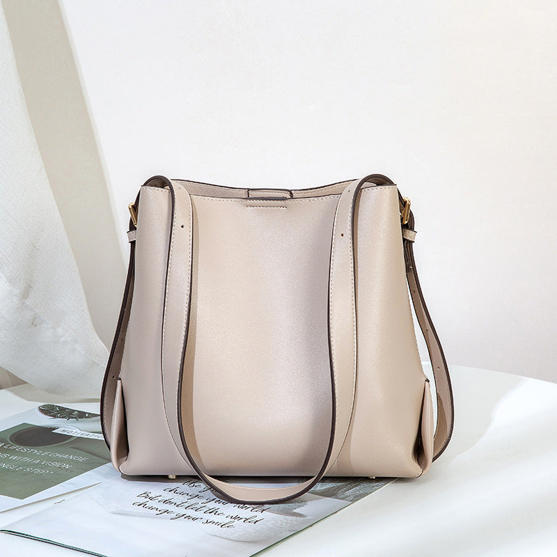 Bags for women 2023 new PU soft leather can be worn on one shoulder and cross-body, multi-purpose women's bags, European and American large-capacity handbags