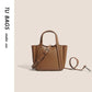 Genuine leather crossbody bag 2023 wing bag women's cowhide commuter niche high-end one-shoulder portable mini tote bag