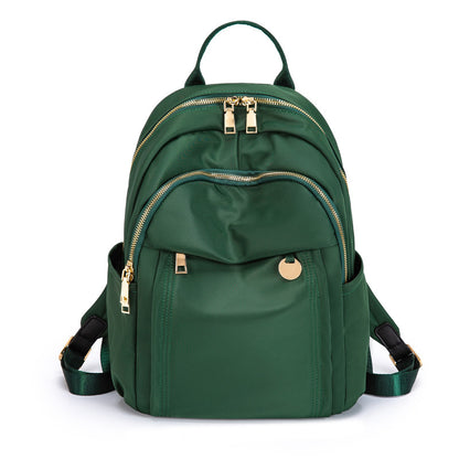 Fashionable backpack for women 2023 autumn new Korean version simple large-capacity Oxford cloth backpack casual travel bag trendy