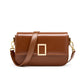 Cowhide small square versatile bag 2023 new women's bag women's light luxury 2022 genuine leather shoulder crossbody bag