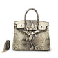 European and American new style contrasting snake pattern platinum bag genuine leather fashion women's handbag crossbody cowhide women's bag