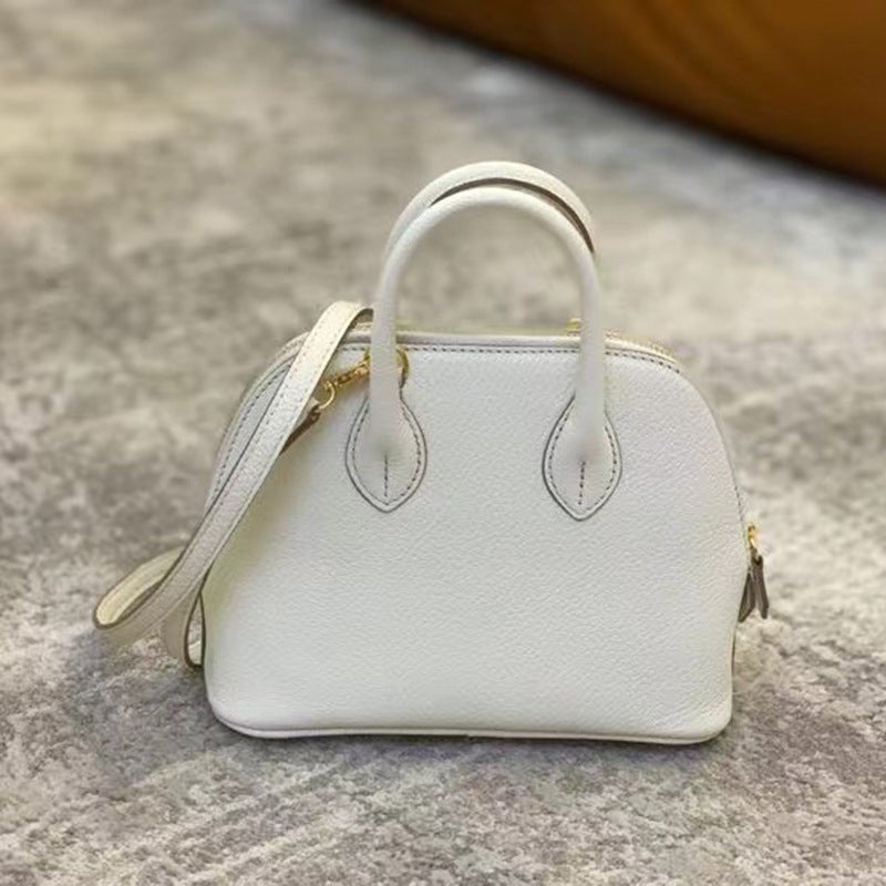 [Support processing and custom proofing] Classic one-shoulder slanted shell bag for commuting and versatile fashionable sheepskin women's bag