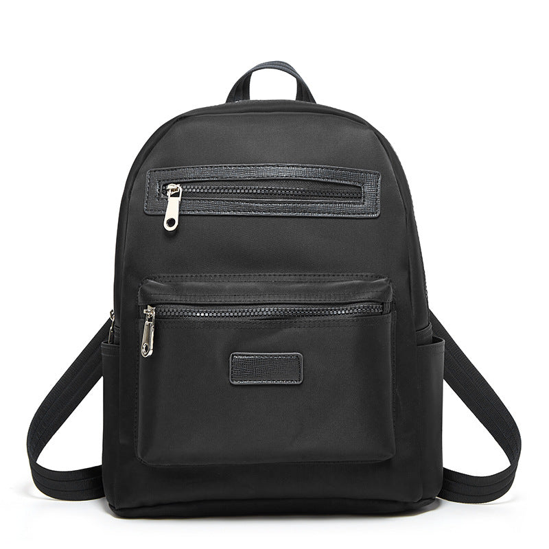 2023 Autumn new unisex schoolbags simple solid color backpack large capacity Oxford cloth large backpack dropshipping