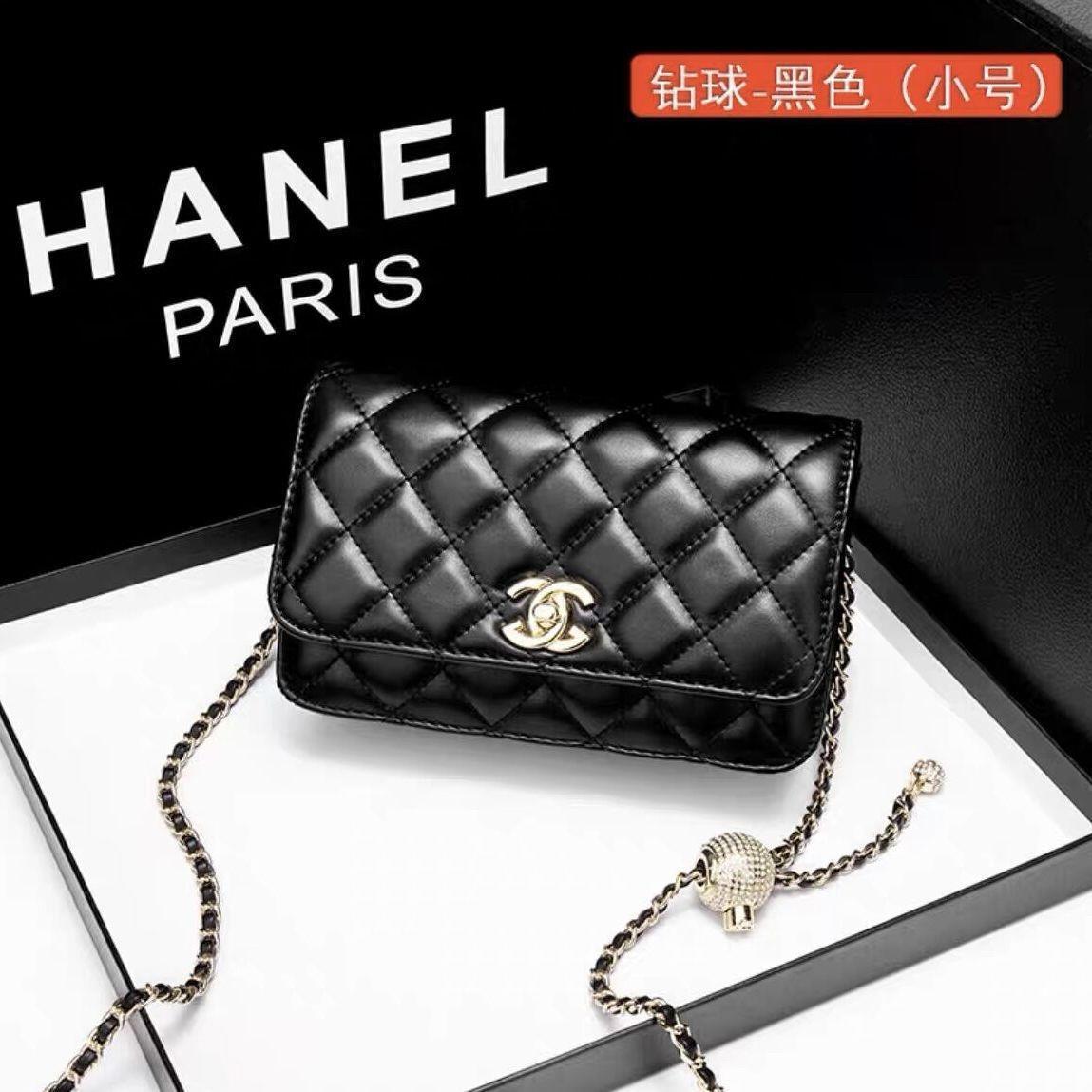 This year's popular chain small bag for women 2023 new summer sense crossbody bag versatile square fat man golden ball bag