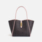 High-end texture hand-held tote bag 2023 autumn new style women's large-capacity commuting retro presbyopic shoulder bag