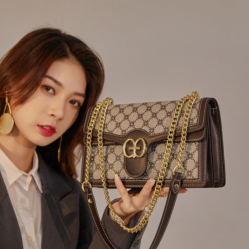 Hong Kong brand women's bags 2022 new fashion classic versatile shoulder crossbody bag chain bag Dionysian bag