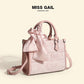 2023 New Light Luxury Sweet Handbag Commuting Women's Bag Exquisite Embroidery Embroidery Tote Bag Small Bag