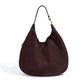 Tote bag large capacity women's high-end 2023 early autumn new retro fashion shoulder bag simple commuter velvet women's bag