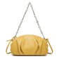 Pleated small bag 2023 winter new cloud underarm bag chain crossbody bag niche light luxury one-shoulder dumpling bag