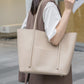 High-end cowhide large bag 2023 new fashion tote bag large capacity portable shoulder bag women's genuine leather bag