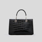 2023 New European and American Foreign Trade Bags for Women Crocodile Pattern Genuine Leather Large Capacity Tote Bag Versatile Shoulder Crossbody Bag for Women