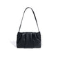 New shoulder bag 2023 summer soft-surface cowhide pleated cloud armpit bag fashionable commuter high-end genuine leather women's bag