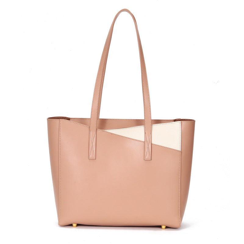 Summer large-capacity bag women's bag 2023 new trendy fashion simple armpit tote bag texture portable shoulder bag