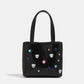 Trendy brand rhinestone bag for women 2023 summer new high-end texture handheld tote bag niche silver crossbody bag