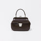 Women's new high-end crossbody bag, retro light luxury shoulder bag, niche handbag, genuine leather temperament saddle bag