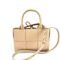 2023 spring and summer new style woven commuter tote bag genuine leather mini texture high-end niche design bag for women