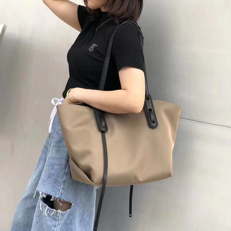 Women's bag large bag women's 2023 new shoulder bag large capacity nylon Oxford bag tote bag cross-border tote bag