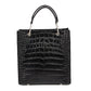 New 2022 handbag for women, fashionable and light luxury commuter crocodile pattern cowhide large capacity mother-in-law bag single shoulder crossbody bag