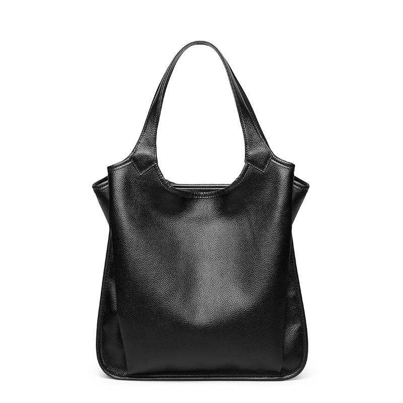 First layer cowhide bag women's handbag summer new European and American fashion tote bag genuine leather women's bag shoulder crossbody bag