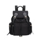 Nylon backpack women's casual backpack 2022 new Korean version Oxford cloth fashionable drawstring large-capacity travel bag trendy