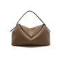 2023 autumn and winter new style cowhide women's bag large capacity tote bag shoulder crossbody handbag