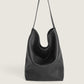 Versatile large-capacity mother-in-law bag 2023 new women's bag retro solid color soft side tote bag armpit shoulder bag wholesale