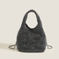 Dawang full diamond bag for women 2023 new trendy fashion diamond bucket bag rhinestone chain bag hand-held crossbody bag