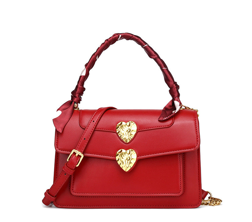 Bridal bag red new fashion handbag bag women's large-capacity handbag wedding bag