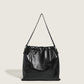 2023 new women's bag, high-end pleated cloud bag, niche soft leather chain tote bag, versatile shoulder crossbody bag