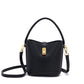 2023 Fashion Bucket Bag Women's Large Capacity Textured Handbag Niche Soft Leather Women's Bag Exquisite One-Shoulder Crossbody Leather Bag