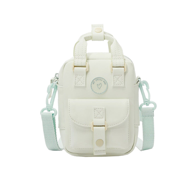 Z's 2021 new photochromic mini crossbody bag, new children's and girls donut macaron shoulder bag