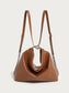 Casual large-capacity backpack, multi-carry style, fashionable and versatile tote bag, autumn and winter bag for women