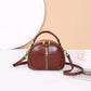 Crossbody bag 2022 new popular style this year's popular genuine leather women's bag retro vegetable tanned first layer cowhide casual apple bag