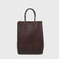 2023 New Retro Simple Practical Large Capacity Tote Bag First Layer Cow Leather Shopping Bag Kraft Paper Handbag Women