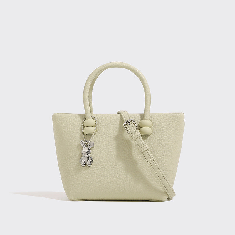 2023 new summer style fashionable and versatile Korean version of the trendy women's bag, simple bag with vegetable basket, one-shoulder cross-body