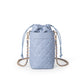 2023 spring and summer new high-end small fragrance bag for women caviar diamond gold chain drawstring bucket bag mobile phone bag