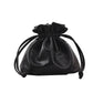 New style simple drawstring bucket bag for women commuting, high-end sense, niche versatile crossbody bag, fashionable shoulder bag