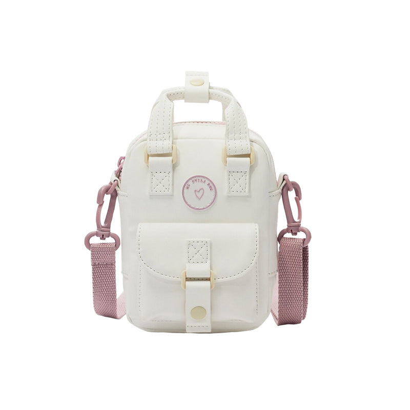 Z's 2021 new photochromic mini crossbody bag, new children's and girls donut macaron shoulder bag