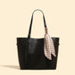 Large tote bag for women 2022 autumn and winter new ins trendy large-capacity soft leather versatile shoulder handbag commuter bag