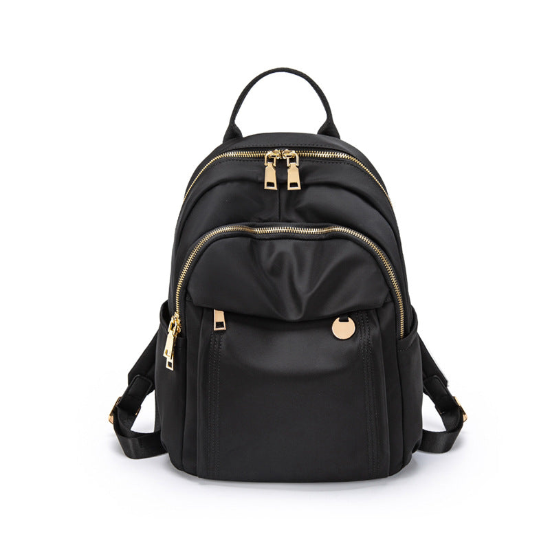 Fashionable backpack for women 2023 autumn new Korean version simple large-capacity Oxford cloth backpack casual travel bag trendy