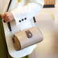 2022 New Genuine Leather Women's Bag Fashion Color Matching Small Bag Women's Cowhide Shoulder Crossbody Bag Mobile Phone Bag Wholesale Live