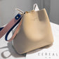 Bucket bag for women 2023 Internet celebrity new contrast color mother-in-law bag casual fashion shoulder bag Korean style simple crossbody bag