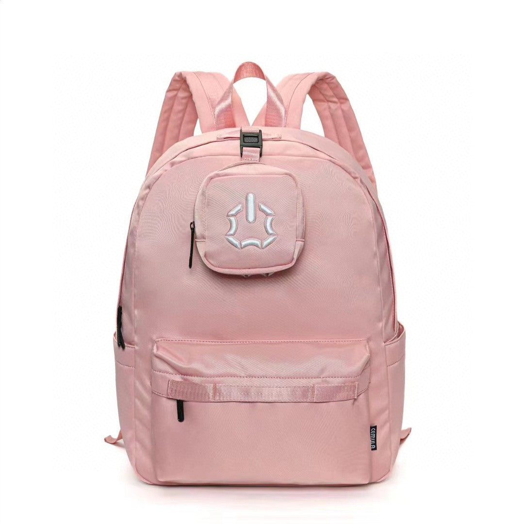 Korean ins schoolbag female high school student large capacity casual travel backpack college style junior high school student backpack