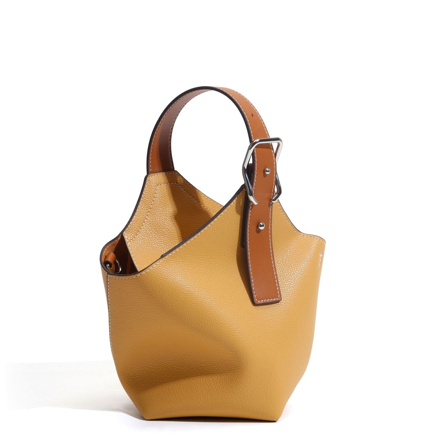 Tote bag, large-capacity women's autumn armpit bag, high-end exquisite genuine leather women's bag, niche design bag, shoulder bag