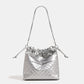 Diamond chain backpack women's 2023 new large-capacity commuter backpack bucket bag student school bag