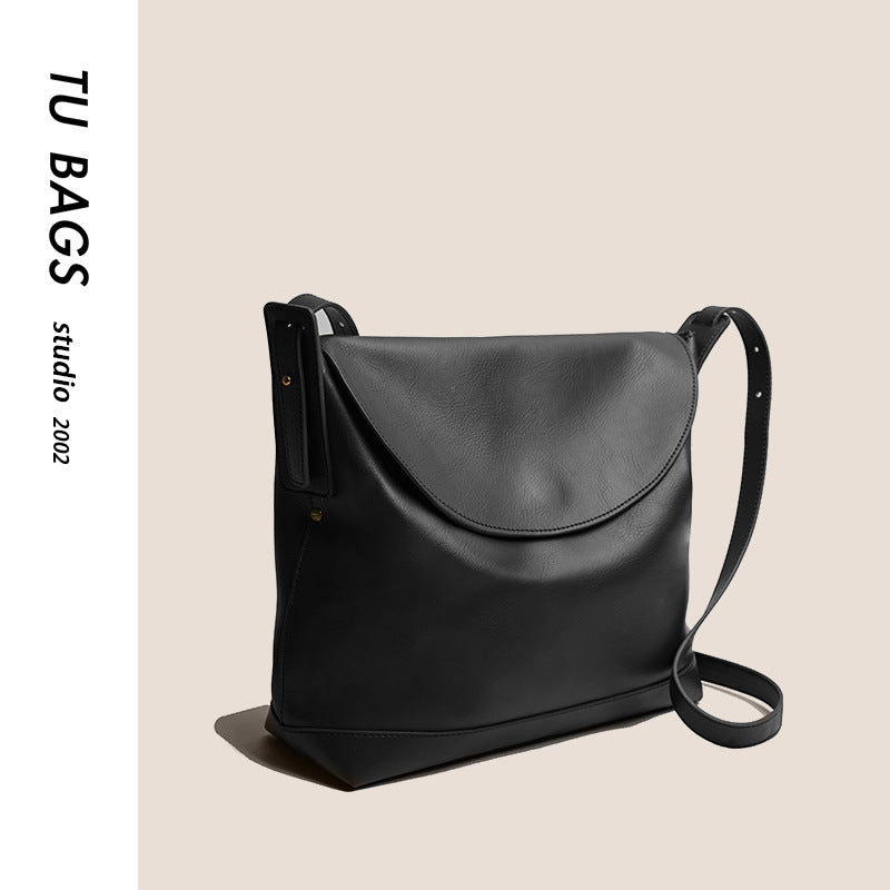 [Customized OEM] Genuine leather shoulder bag women's soft cowhide tote bag, versatile casual large-capacity portable armpit bag