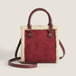 Hand-held plush bag for women 2023 summer new style trendy retro frosted small square bag versatile ins crossbody bag